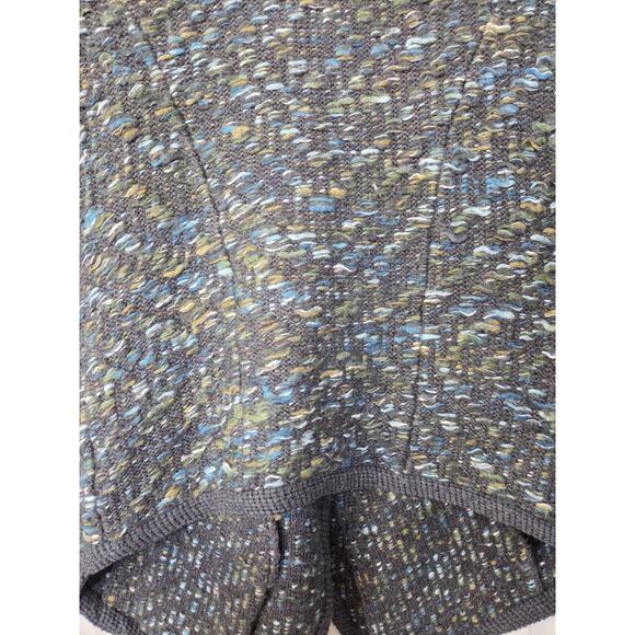 Moth Anthropologie Keavey Wool Mohair Blend Blue Chunky Cardigan Sweater, Small - Picture 14 of 15